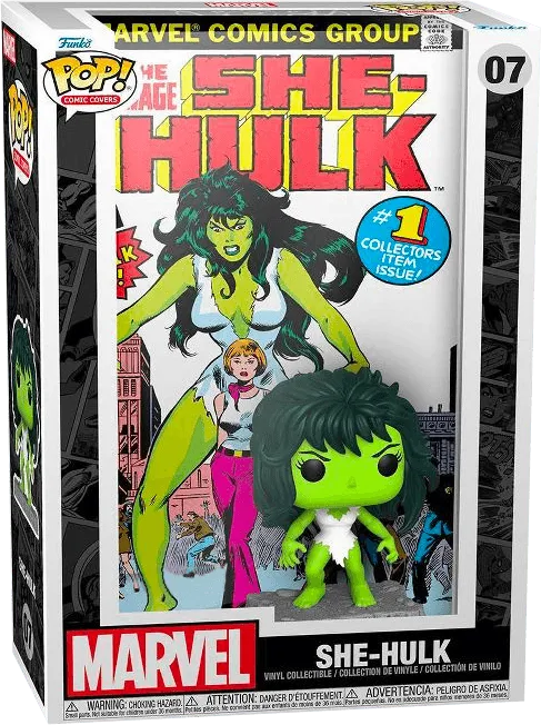 FUN62472 Marvel - She-Hulk US Exclusive Pop! Comic Cover [RS] - Funko - Titan Pop Culture