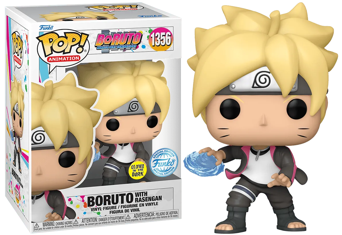 FUN63135 Boruto: Naruto Next Generations - Boruto with Rasengan Glow Pop! Vinyl [RS] - Funko - Titan Pop Culture