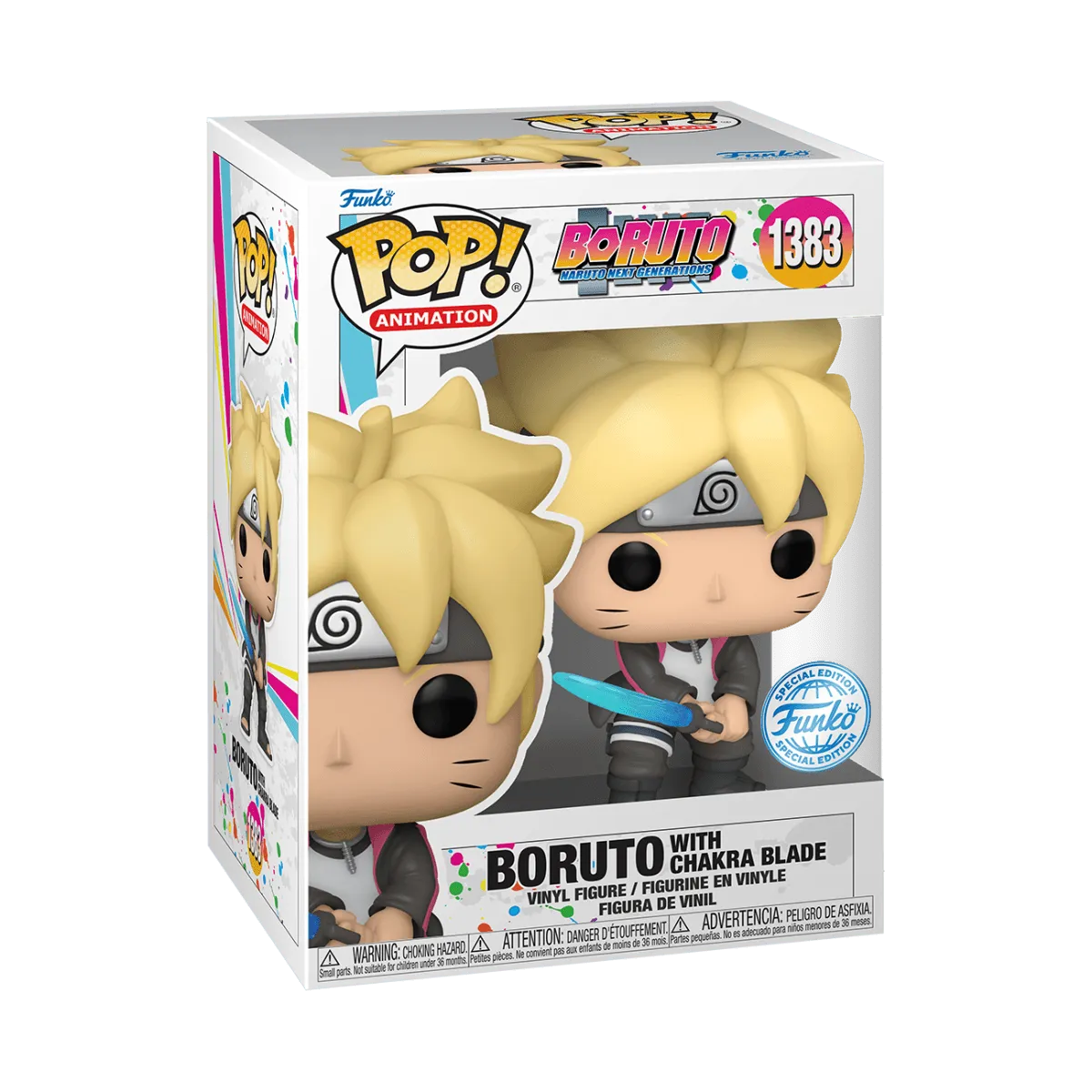 FUN63136CASE Boruto: Naruto Next Generations - Boruto with Chakra Blade Pop! Vinyl - Chase Case [RS] - Funko - Titan Pop Culture