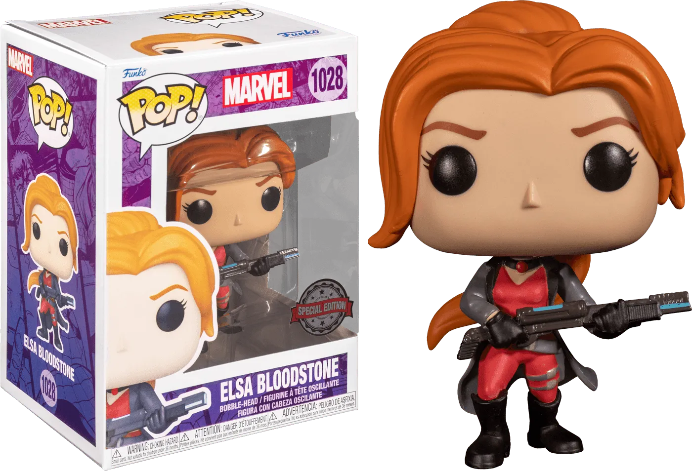 FUN63174 Marvel Comics - Elsa Bloodstone US Exclusive Pop! Vinyl [RS] - Funko - Titan Pop Culture