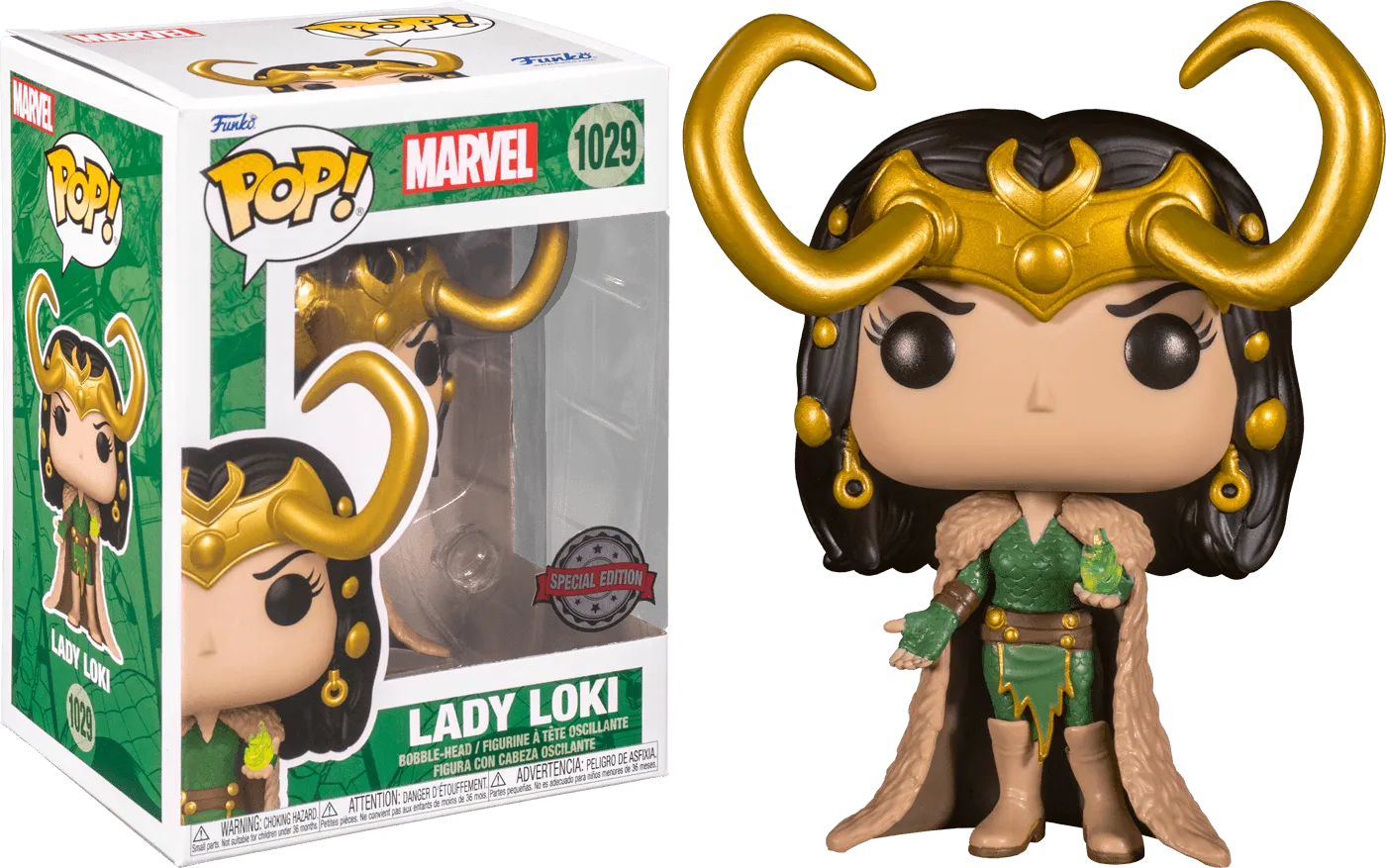 FUN63175 Marvel Comics - Lady Loki US Exclusive Pop! Vinyl [RS] - Funko - Titan Pop Culture