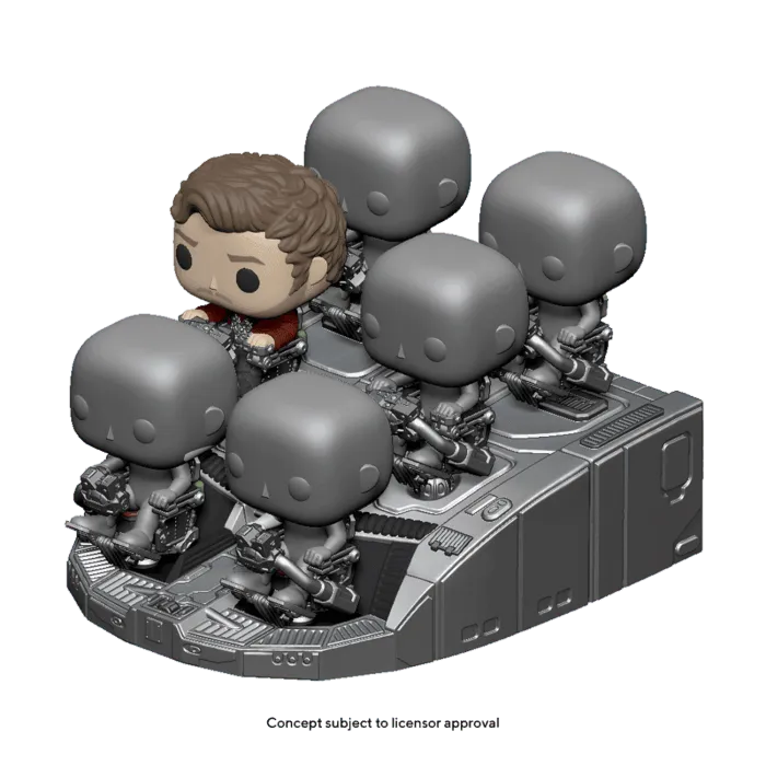 FUN63207 Avengers 3: Infinity War - Guardians' Ship: Star-Lord US Exclusive Pop! Deluxe [RS] - Funko - Titan Pop Culture