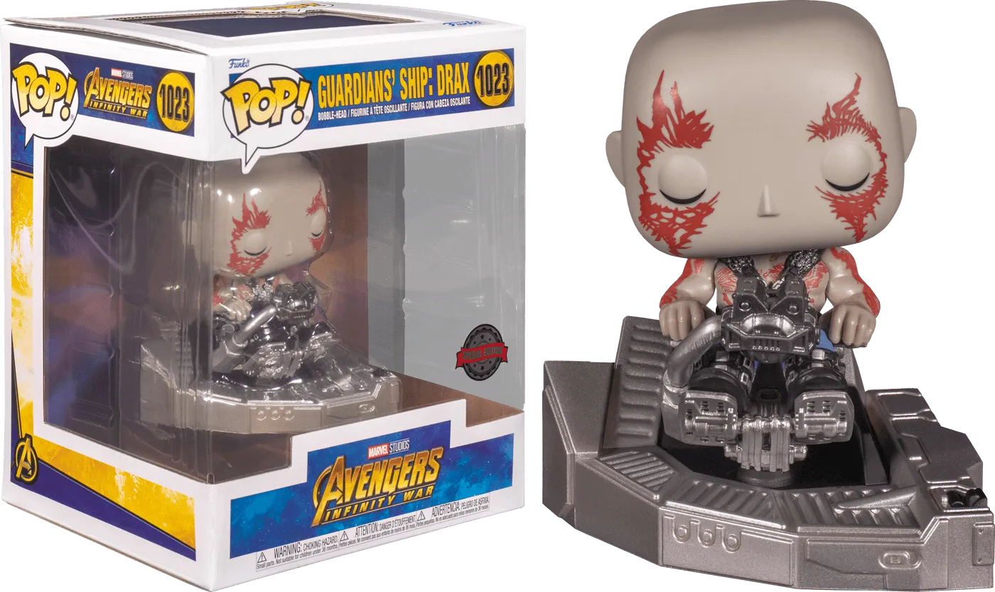 FUN63209 Avengers 3: Infinity War - Guardians' Ship: Drax US Exclusive Pop! Deluxe [RS] - Funko - Titan Pop Culture