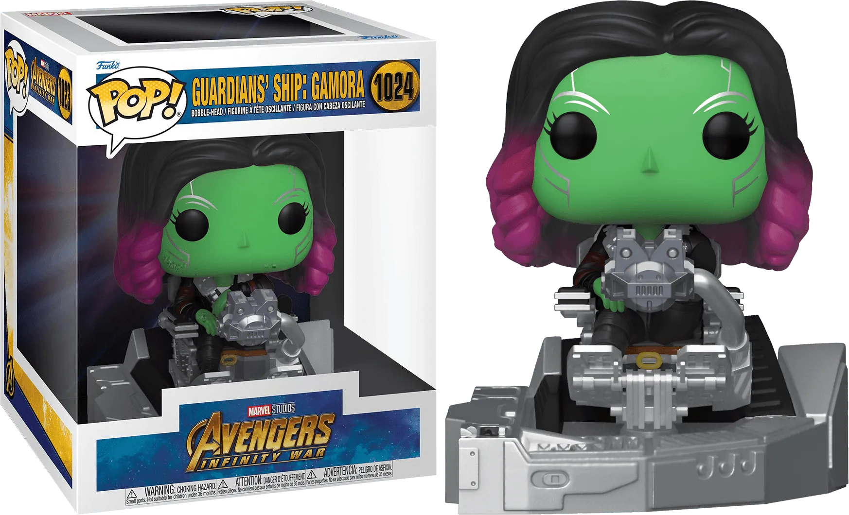 FUN63210 Avengers 3: Infinity War - Guardians' Ship: Gamora US Exclusive Pop! Deluxe [RS] - Funko - Titan Pop Culture