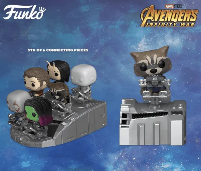 FUN63211 Avengers 3: Infinity War - Guardian's Ship: Rocket US Exclusive Pop! Deluxe [RS] - Funko - Titan Pop Culture