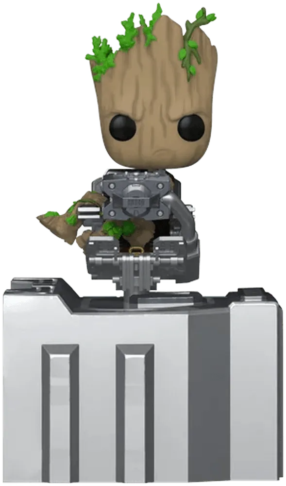 FUN63212 Avengers 3: Infinity War - Guardians Ship Groot US Exclusive Pop! Deluxe [RS] - Funko - Titan Pop Culture