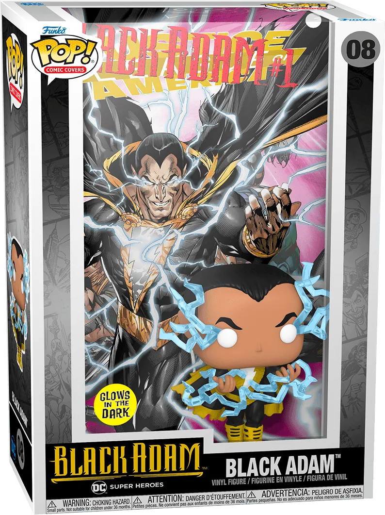 FUN64070 Black Adam (comics) - Black Adam #1 New 52 Glow Pop! Comic Cover - Funko - Titan Pop Culture