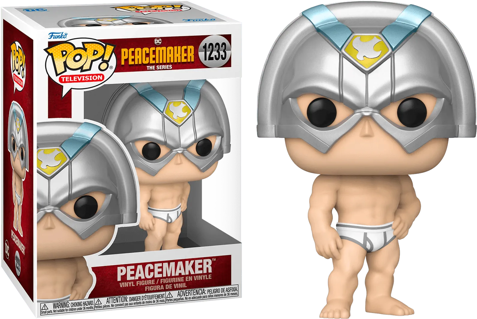 FUN64182 Peacemaker: The Series - Peacemaker in Underwear Pop! Vinyl - Funko - Titan Pop Culture