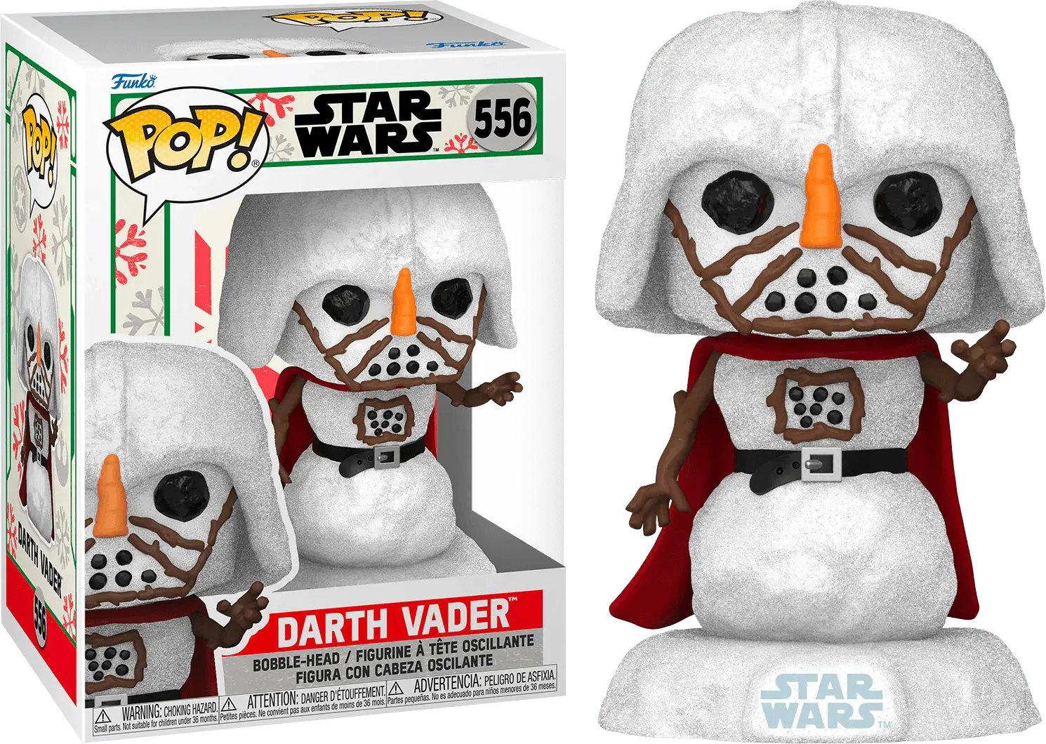 FUN64336 Star Wars: Holiday - Darth Vader Snowman Pop! Vinyl - Funko - Titan Pop Culture