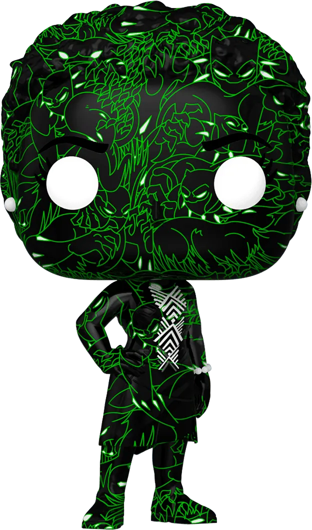 FUN64892 Black Panther (2018) - Nakia (Artist) US Exclusive Pop! Vinyl with Protector [RS] - Funko - Titan Pop Culture