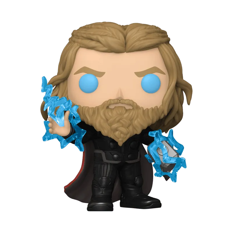 FUN64906 Avengers 4: Endgame - Thor with Thunder US Exclusive Pop! Vinyl [RS] - Funko - Titan Pop Culture