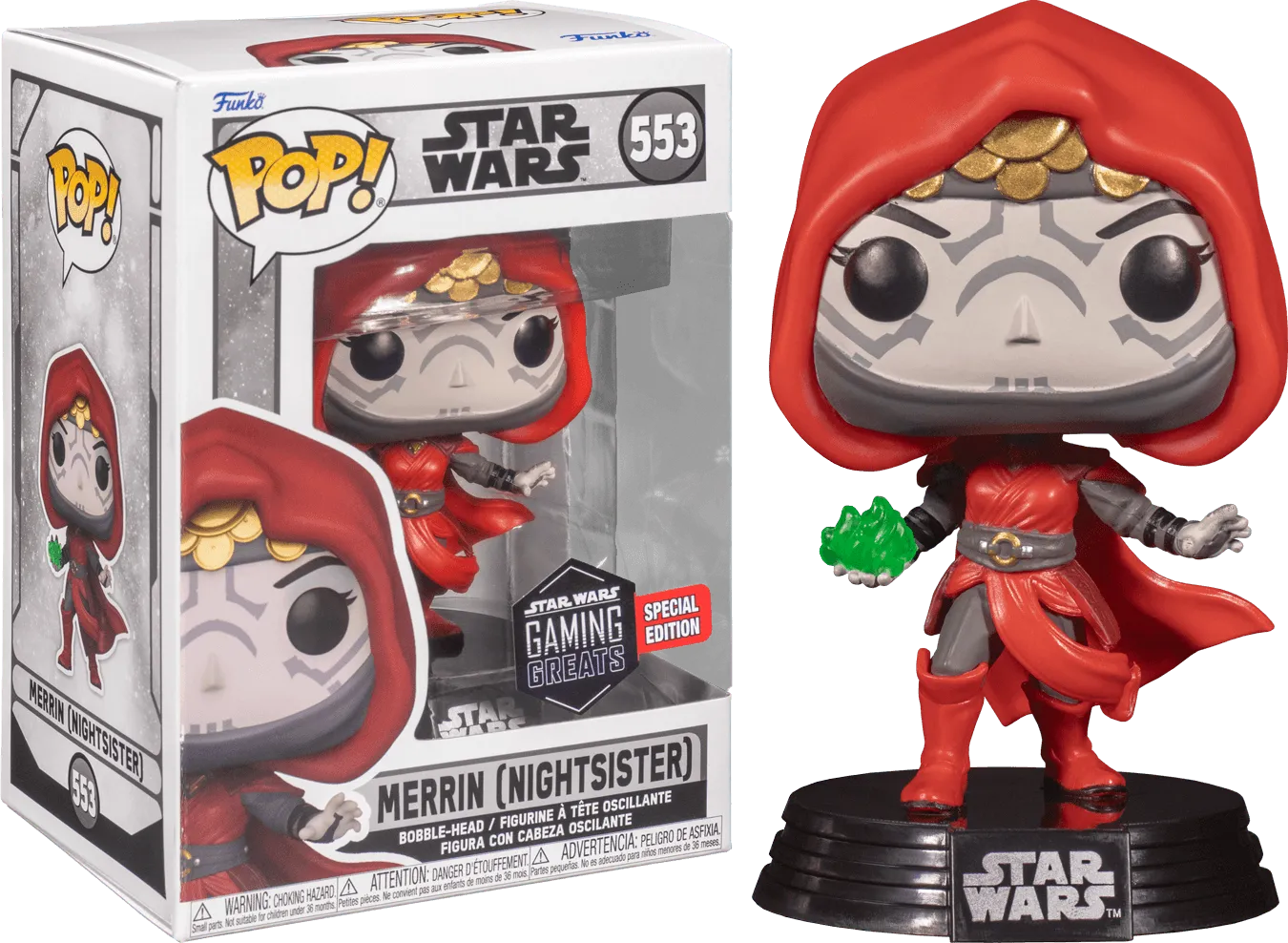 FUN65048 Star Wars - Merrin Nightsister US Exclusive Pop! Vinyl [RS] - Funko - Titan Pop Culture