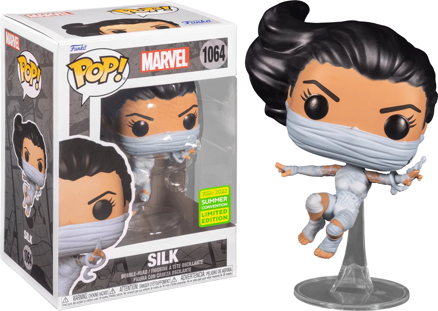 FUN65246 Marvel Comics - Silk (Amazing SpiderMan) SDCC 2022 Exclusive Pop! Vinyl [RS] - Funko - Titan Pop Culture
