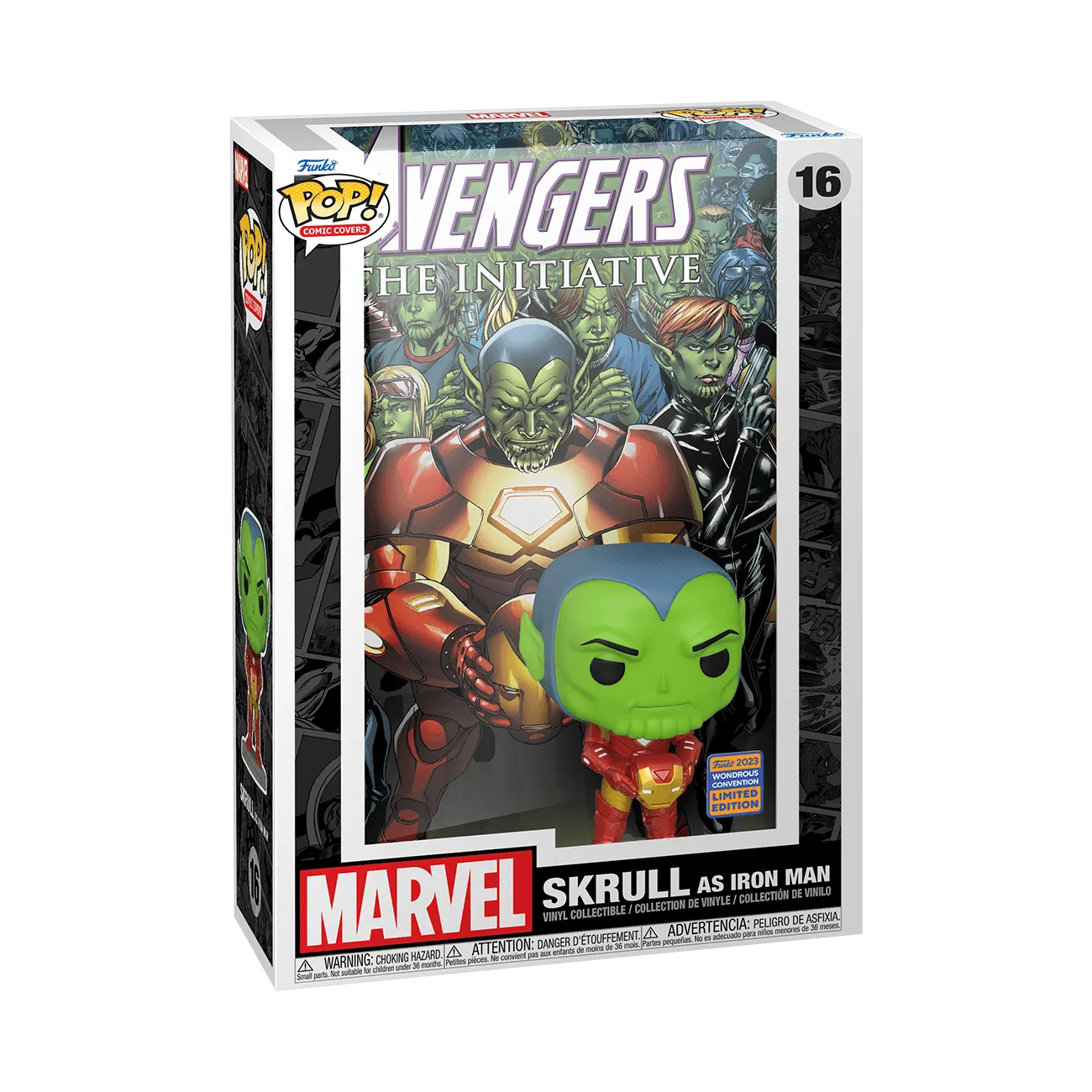 FUN65611 Marvel Comics - Skrull as Iron Man WC Exclusive Pop! Cover [RS] - Funko - Titan Pop Culture