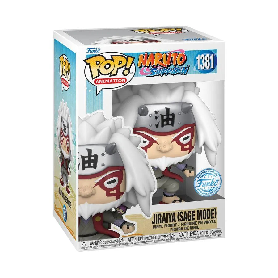 FUN66477 Naruto - Sage Mode Jiraiya US Exclusive Pop! Vinyl [RS] - Funko - Titan Pop Culture