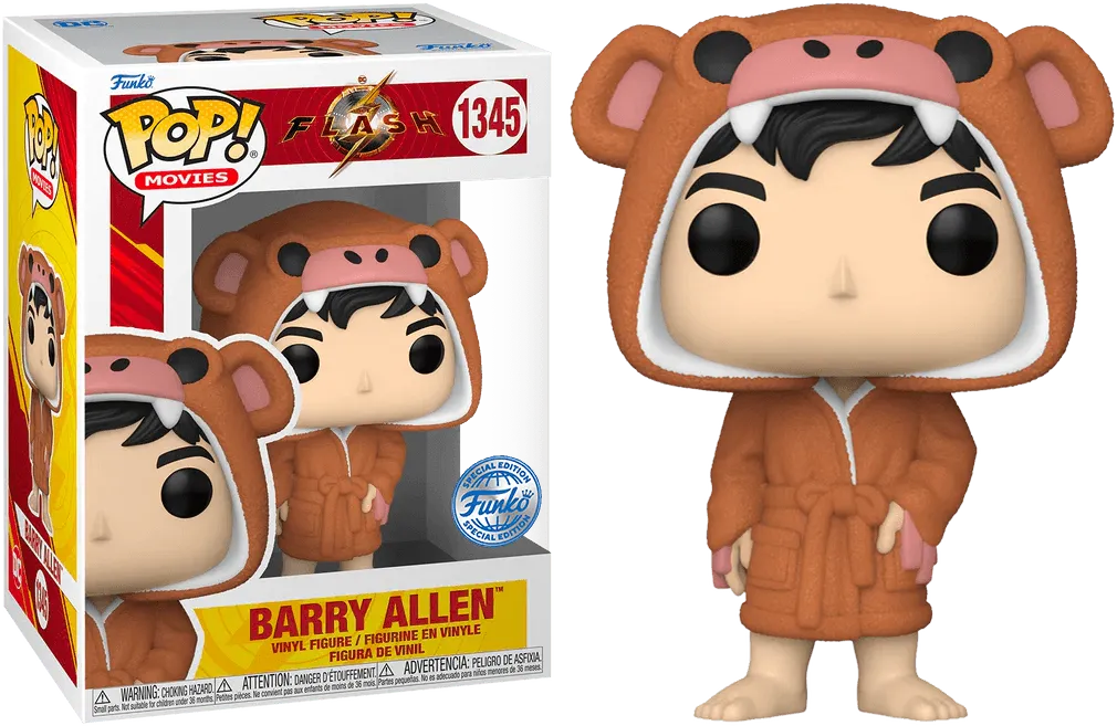 FUN66635 The Flash (2023) - Barry Allen in Monkey Robe US Exclusive Pop! Vinyl [RS] - Funko - Titan Pop Culture