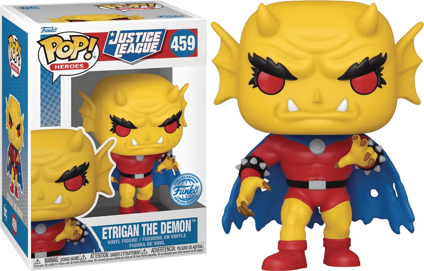 FUN66826 Justice League (comics) - Etrigan the Demon (With Chase) Pop! [RS] - Funko - Titan Pop Culture