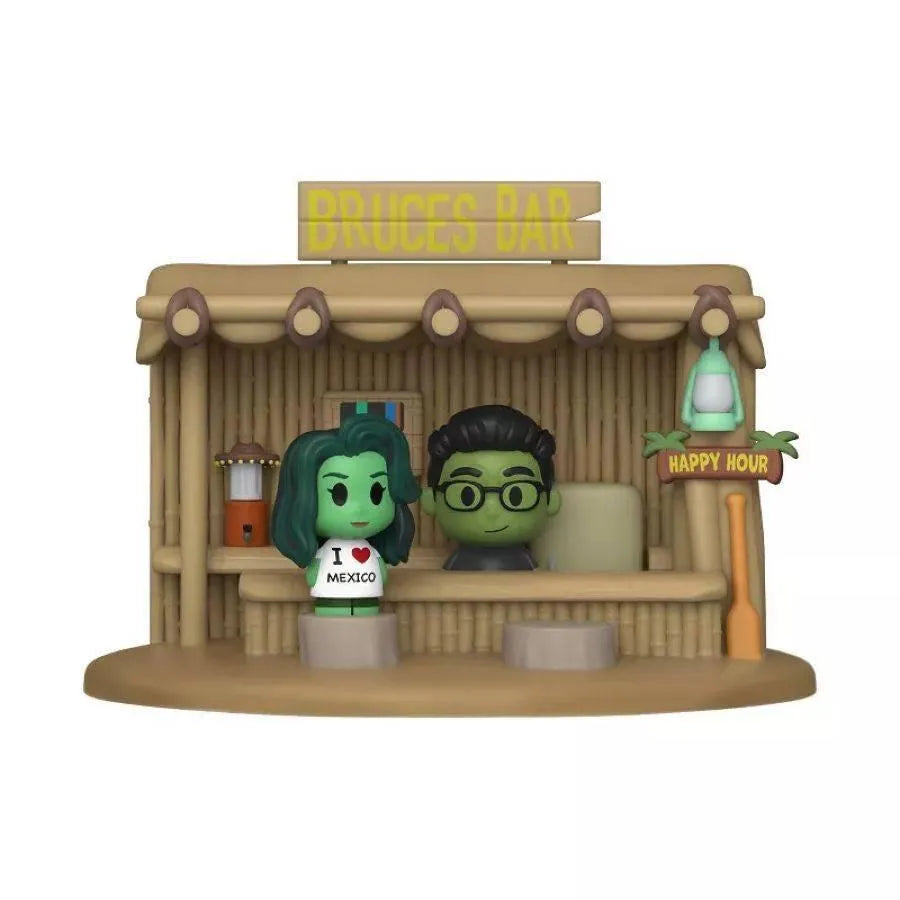 FUN66875 She-Hulk (TV) - She Hulk & Hulk US Exclusive Mini Moment [RS] - Funko - Titan Pop Culture