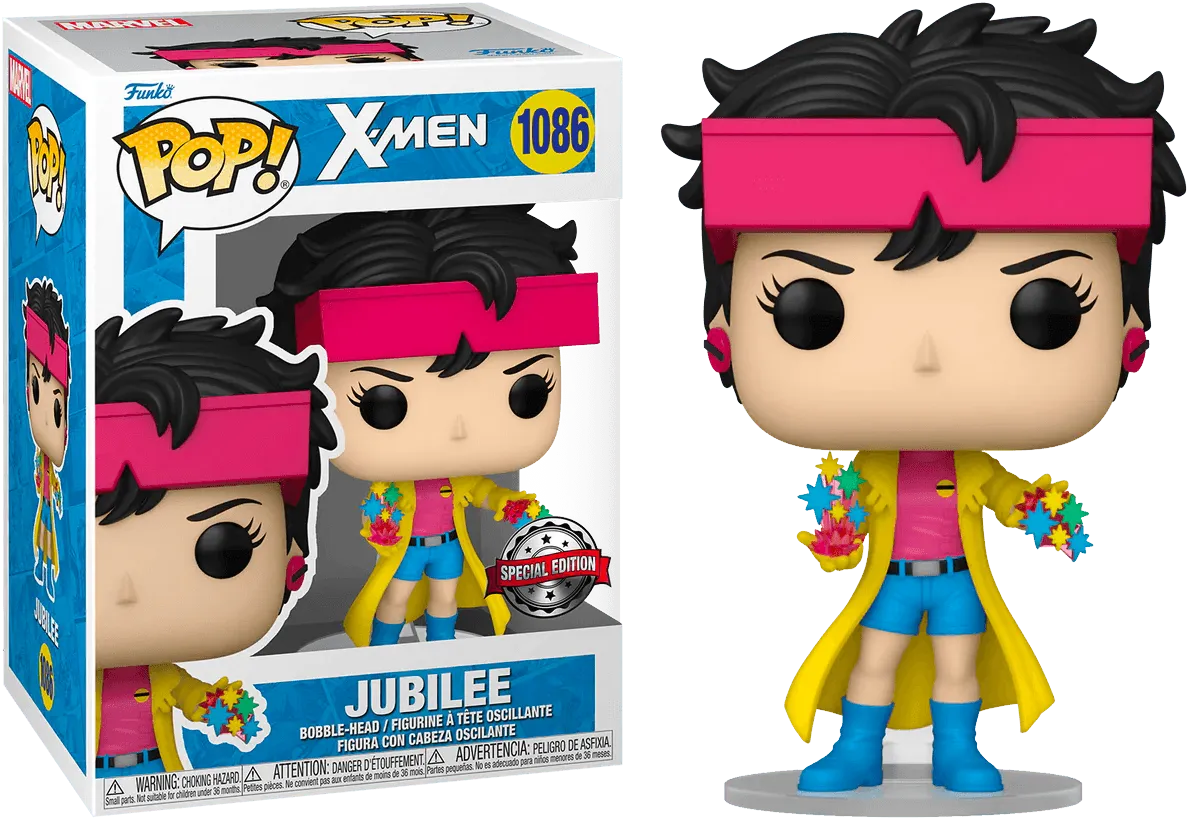 FUN66879 X-Men (Comics) - Jubilee US Exclusive Pop! Vinyl [RS] - Funko - Titan Pop Culture