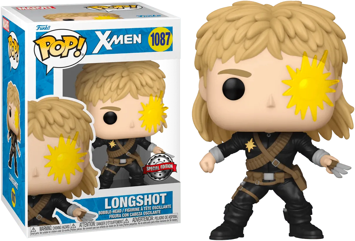 FUN66880 X-Men (comics) - Longshot Pop! Vinyl [RS] - Funko - Titan Pop Culture