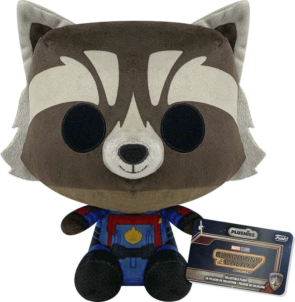 FUN67507 Guardians of the Galaxy 3 - Rocket Raccoon 7" Pop! Plush - Funko - Titan Pop Culture