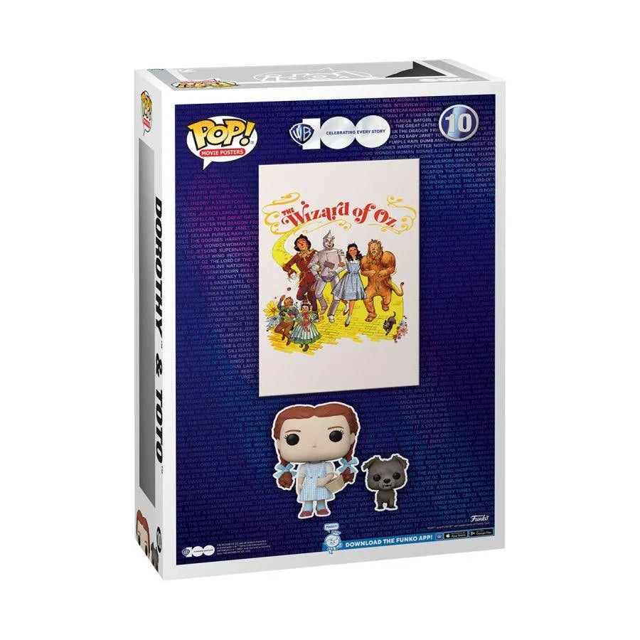 FUN67546 Wizard of Oz - Dorothy & Toto Glitter Pop! Poster - Funko - Titan Pop Culture
