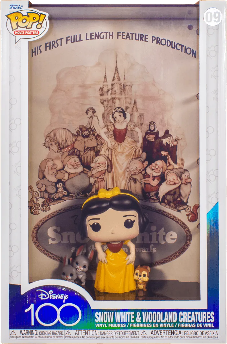 FUN67580 Snow White (1937) - Snow White & Woodland Creatures Pop! Poster - Funko - Titan Pop Culture