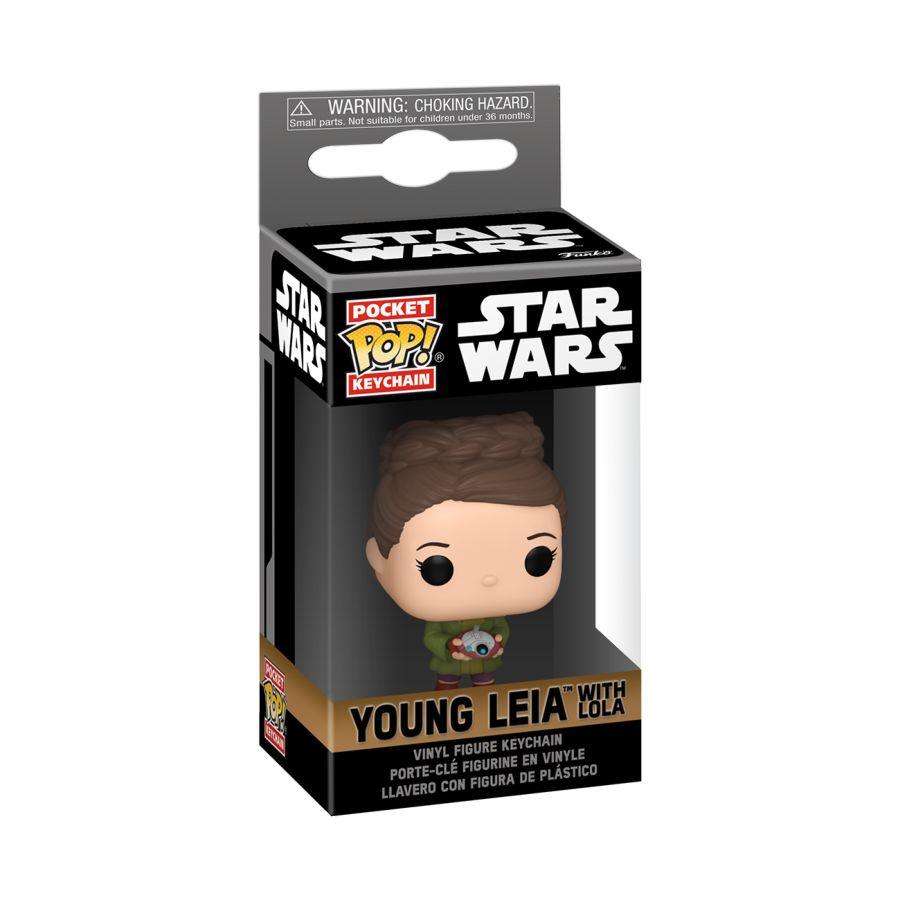 FUN67582 Star Wars: Obi-Wan Kenobi - Young Leia Pop! Keychain - Funko - Titan Pop Culture
