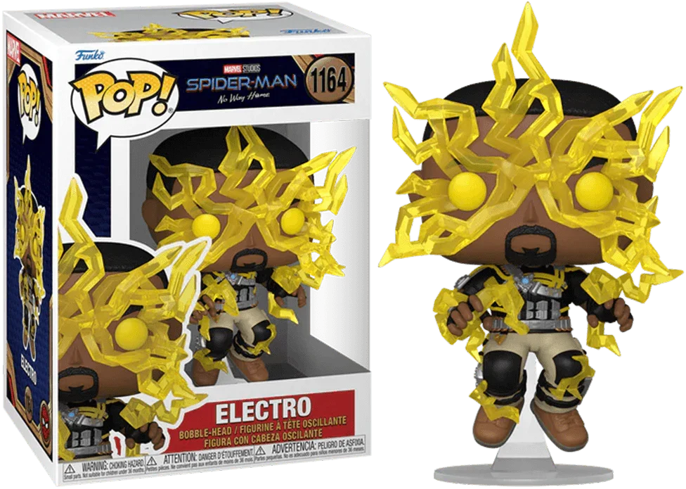FUN67604 Spider-Man: No Way Home - Electro Pop! Vinyl - Funko - Titan Pop Culture