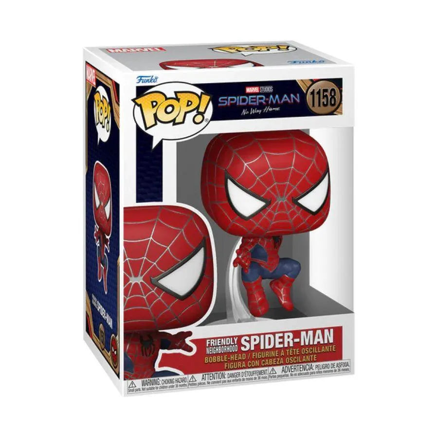FUN67607 Spider-Man: No Way Home - Friendly Neighborhood Spider-Man Pop! Vinyl - Funko - Titan Pop Culture