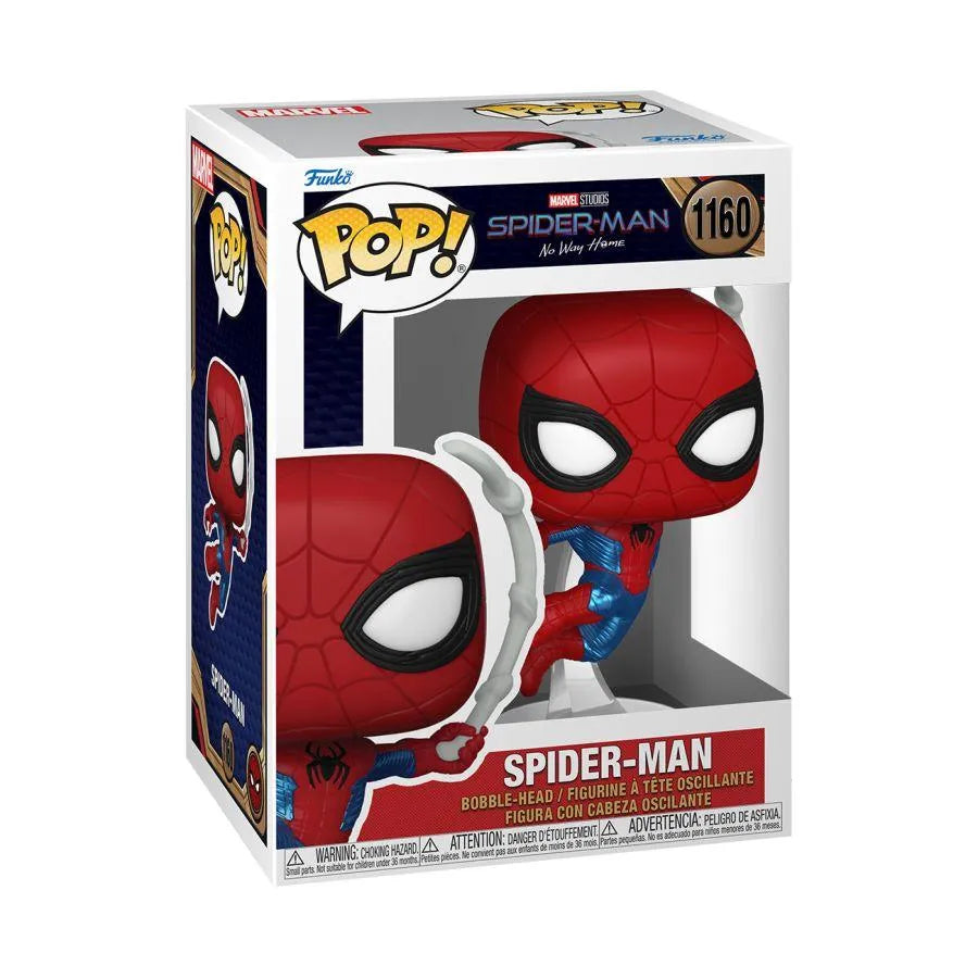FUN67610 Spider-Man: No Way Home - Spider-Man (Finale Suit) Pop! Vinyl - Funko TBA - Titan Pop Culture