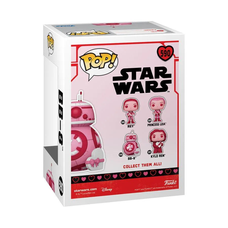 FUN67611 Star Wars - BB-8 Valentines Edition Pop! Vinyl - Funko - Titan Pop Culture