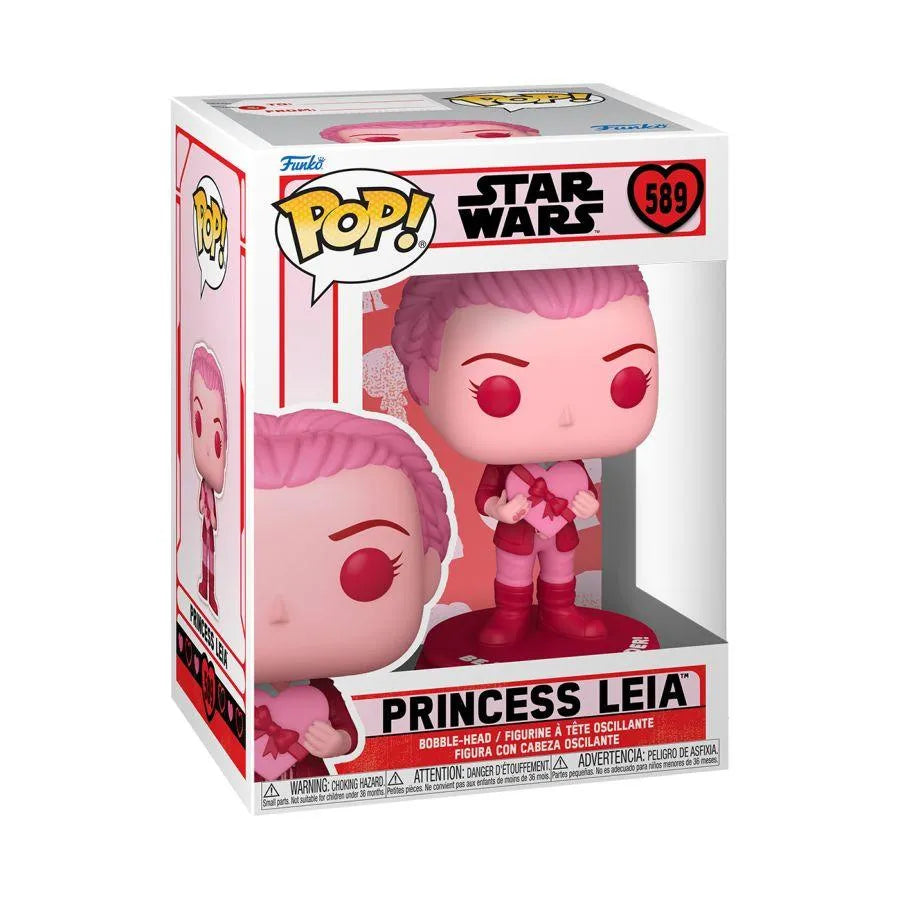 FUN67613 Star Wars - Princess Leia Valentines Edition Pop! Vinyl - Funko - Titan Pop Culture