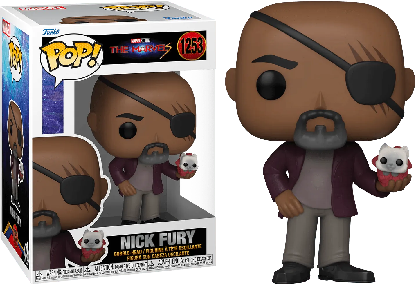 FUN67640 The Marvels (2023) - Nick Fury Pop! Vinyl - Funko - Titan Pop Culture