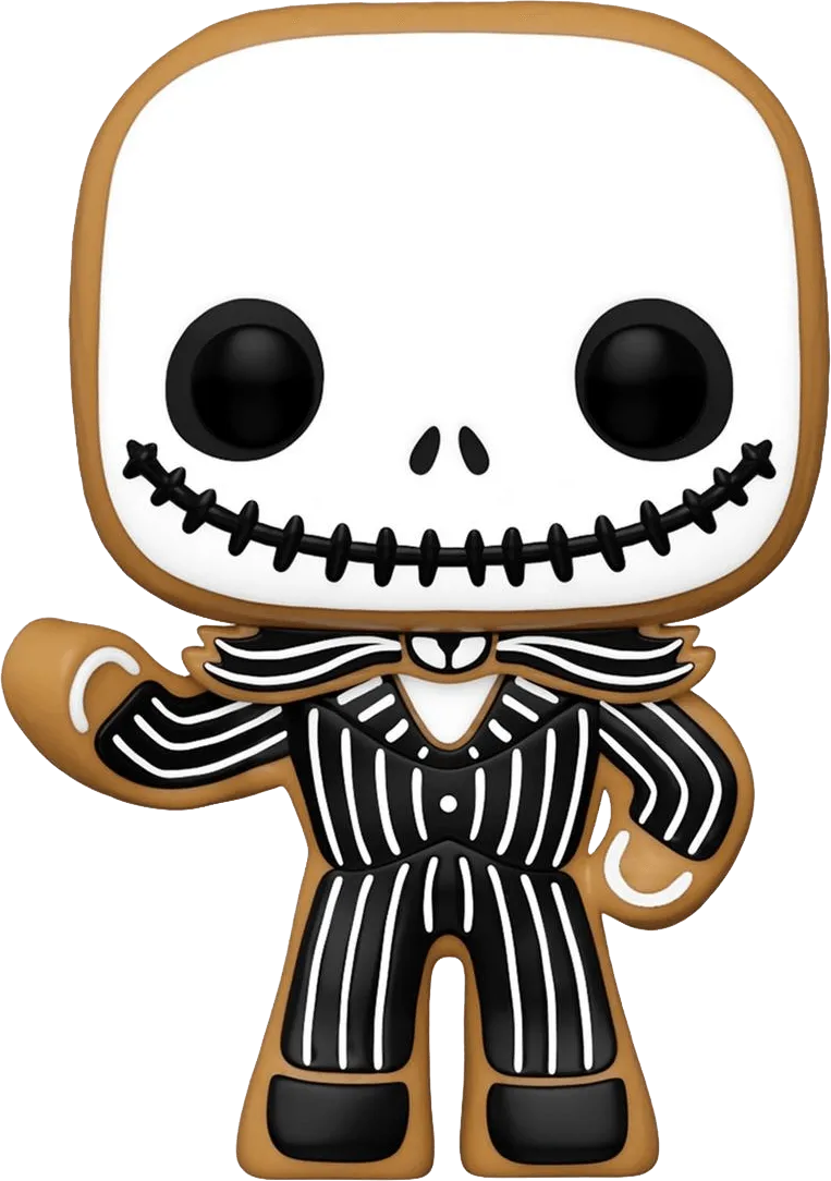 FUN67715 The Nightmare Before Christmas - Jack Skellington Gingerbread Pop Vinyl [RS] - Funko - Titan Pop Culture