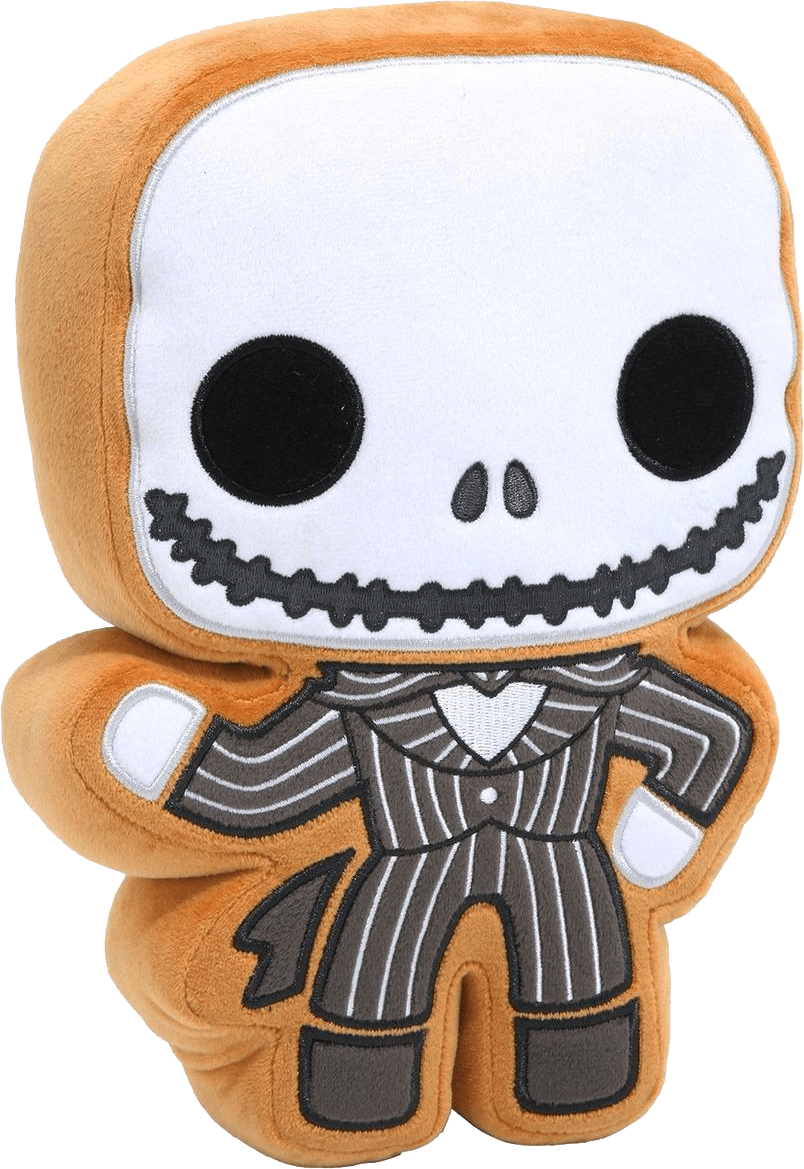 FUN67743 The Nightmare Before Christmas - Gingerbread Jack 10" Pop! Plush [RS] - Funko - Titan Pop Culture