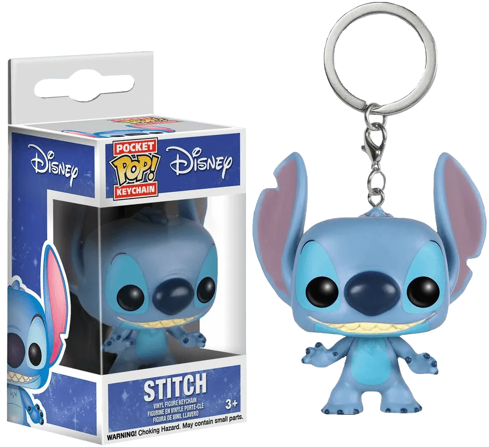 FUN6829 Lilo & Stitch - Stitch Pocket Pop! Keychain - Funko - Titan Pop Culture