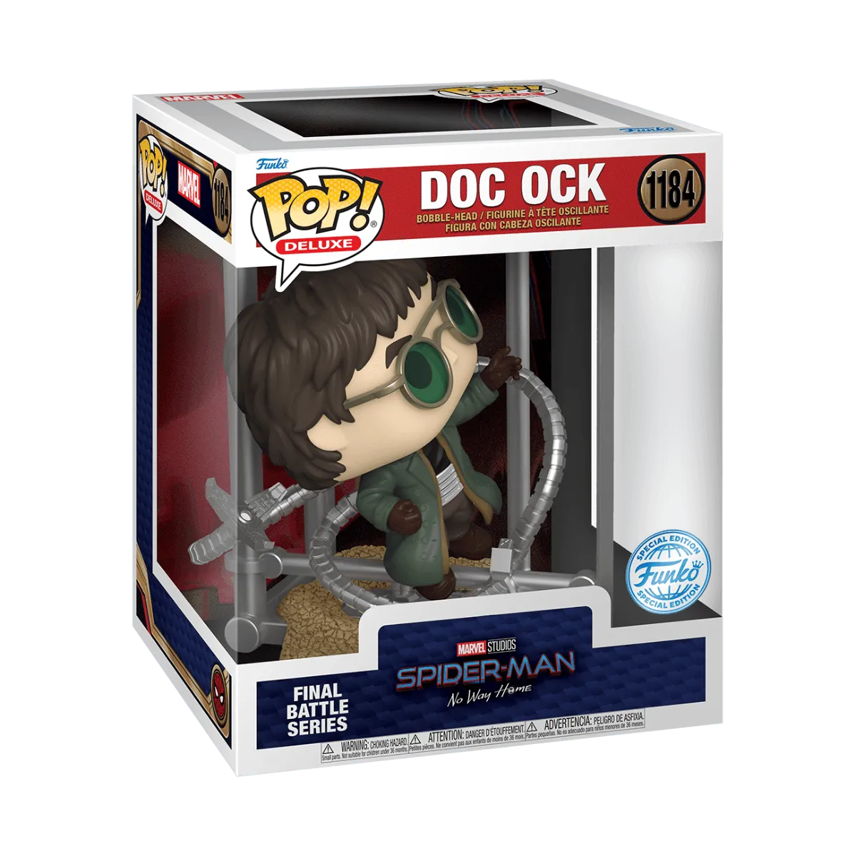 FUN68383 Spider-Man: No Way Home - Doc Oc Build-A-Scene US Exclusive Pop! Deluxe [RS] - Funko - Titan Pop Culture