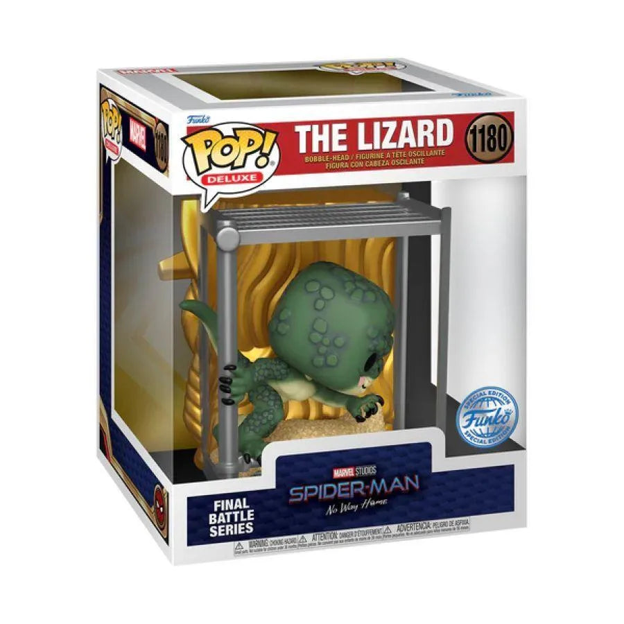 FUN68390 Spider-Man: No Way Home - The Lizard Build A Scene Pop! Deluxe [RS] - Funko - Titan Pop Culture