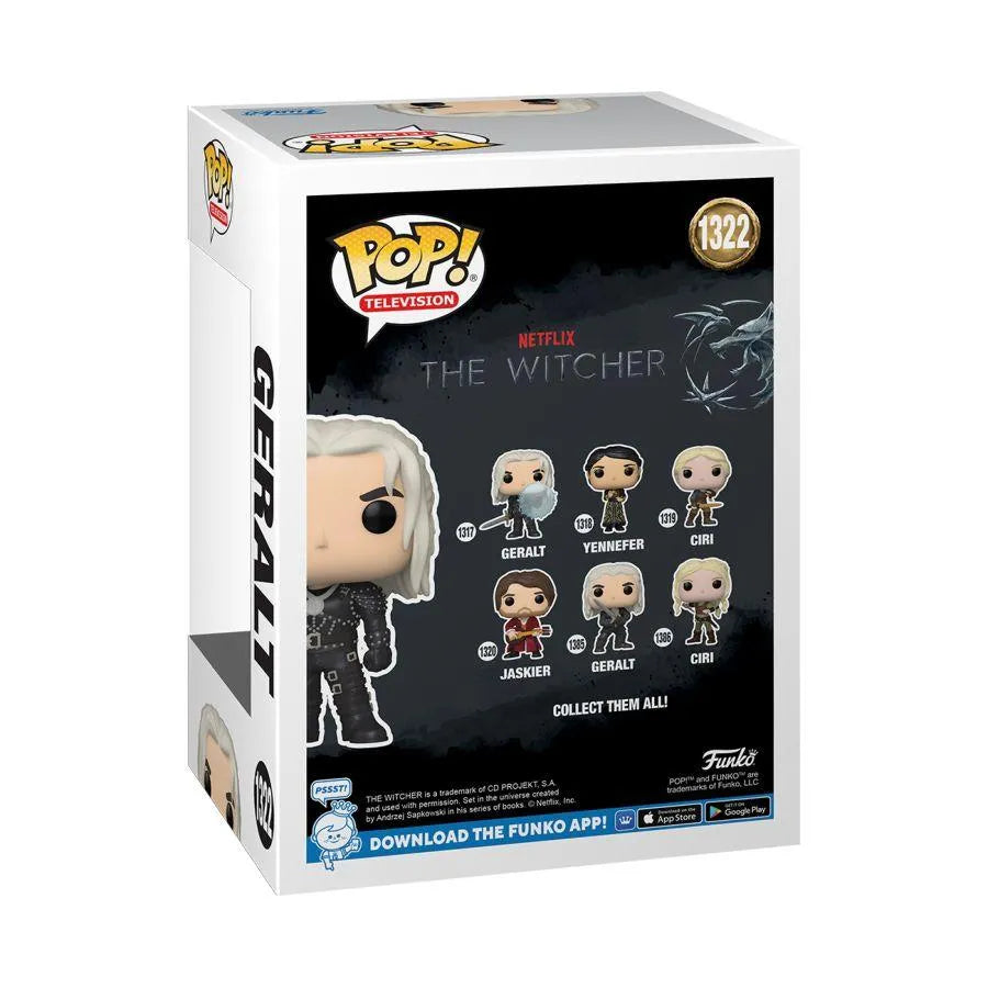 FUN68646 The Witcher (TV) - Geralt with sword US Exclusive Glow Pop! Vinyl [RS] - Funko - Titan Pop Culture