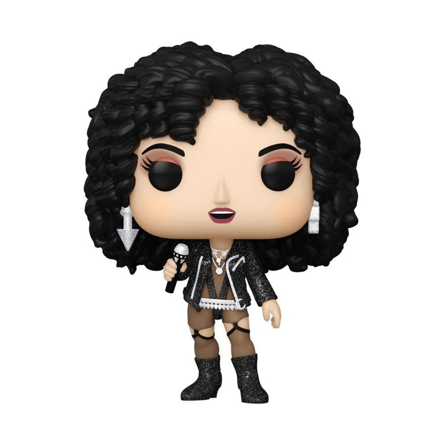 FUN68696 Cher - If I Could Turn Back Time Diamond Glitter US Exclusive Pop! Vinyl [RS] - Funko - Titan Pop Culture
