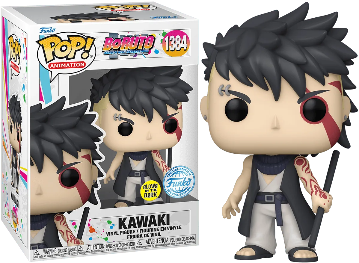 FUN68756 Boruto: Naruto Next Generations - Kawaki (Prologue) Glow-in-the-Dark Pop! Vinyl [RS] - Funko - Titan Pop Culture