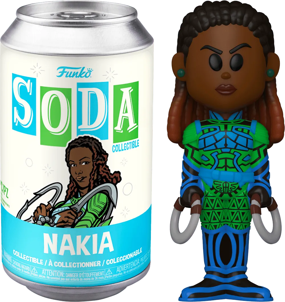 FUN68814 Black Panther 2 - Wakanda Forever - Nakia (with chase) US Exclusive Vinyl Soda [RS] - Funko - Titan Pop Culture