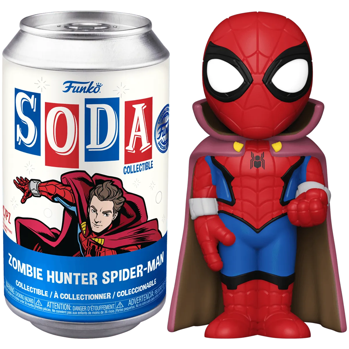 FUN68846 What If - Zombie Hunter Spider-Man (with chase) US Exclusive Vinyl Soda [RS] - Funko - Titan Pop Culture