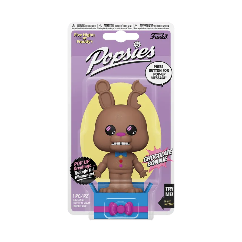 FUN69053 Five Nights at Freddy's - Choc Bonnie (Easter) US Exclusive Popsies [RS] - Funko - Titan Pop Culture