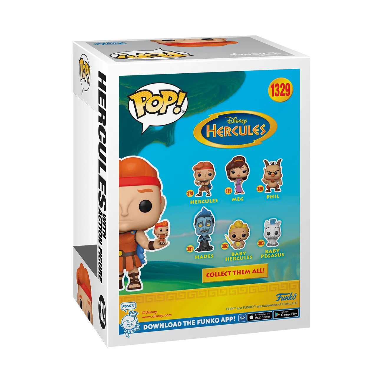 FUN69370 Hercules - Hercules with Action Figure WC Exclusive Pop! [RS] - Less Than Perfect - Funko - Titan Pop Culture