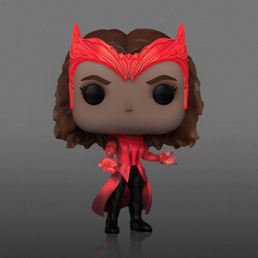 FUN69438 Doctor Strange 2: Multiverse of Madness - Scarlet Witch US Exclusive Glow Pop! Vinyl [RS] - Funko - Titan Pop Culture