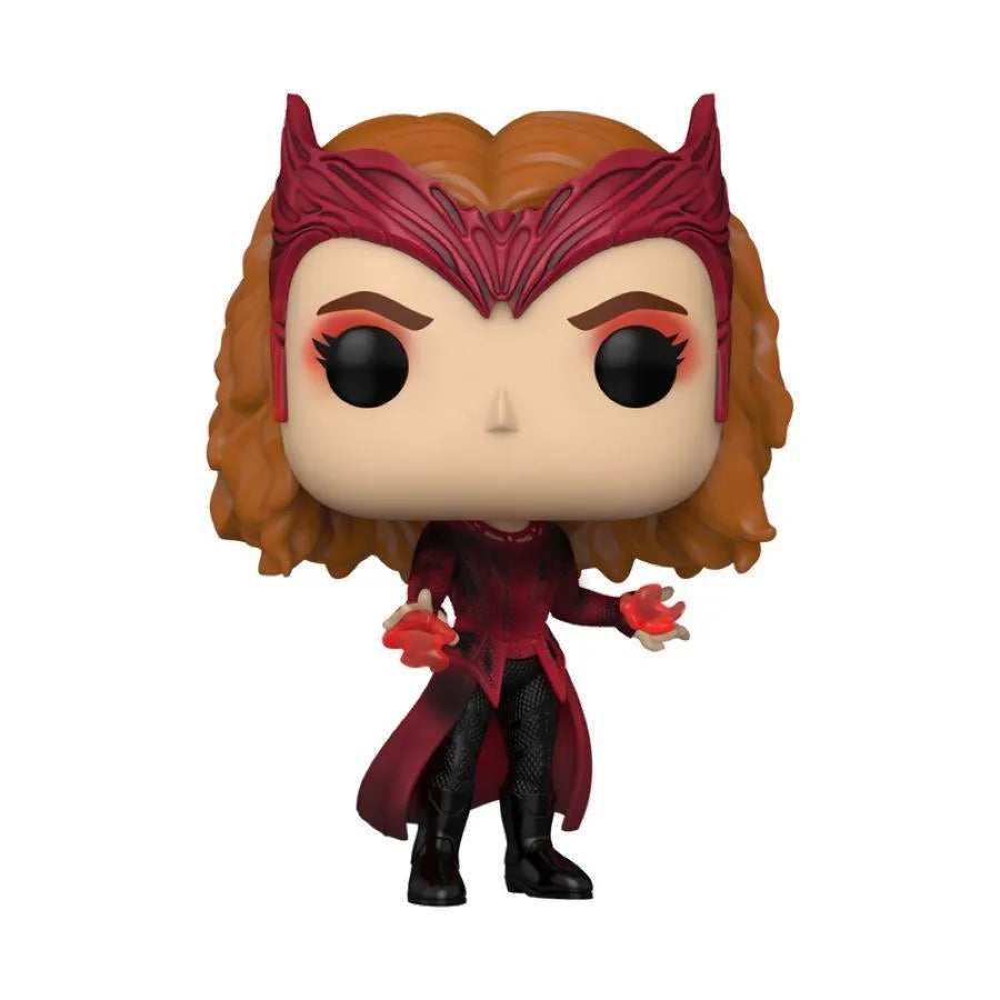 FUN69438 Doctor Strange 2: Multiverse of Madness - Scarlet Witch US Exclusive Glow Pop! Vinyl [RS] - Funko - Titan Pop Culture