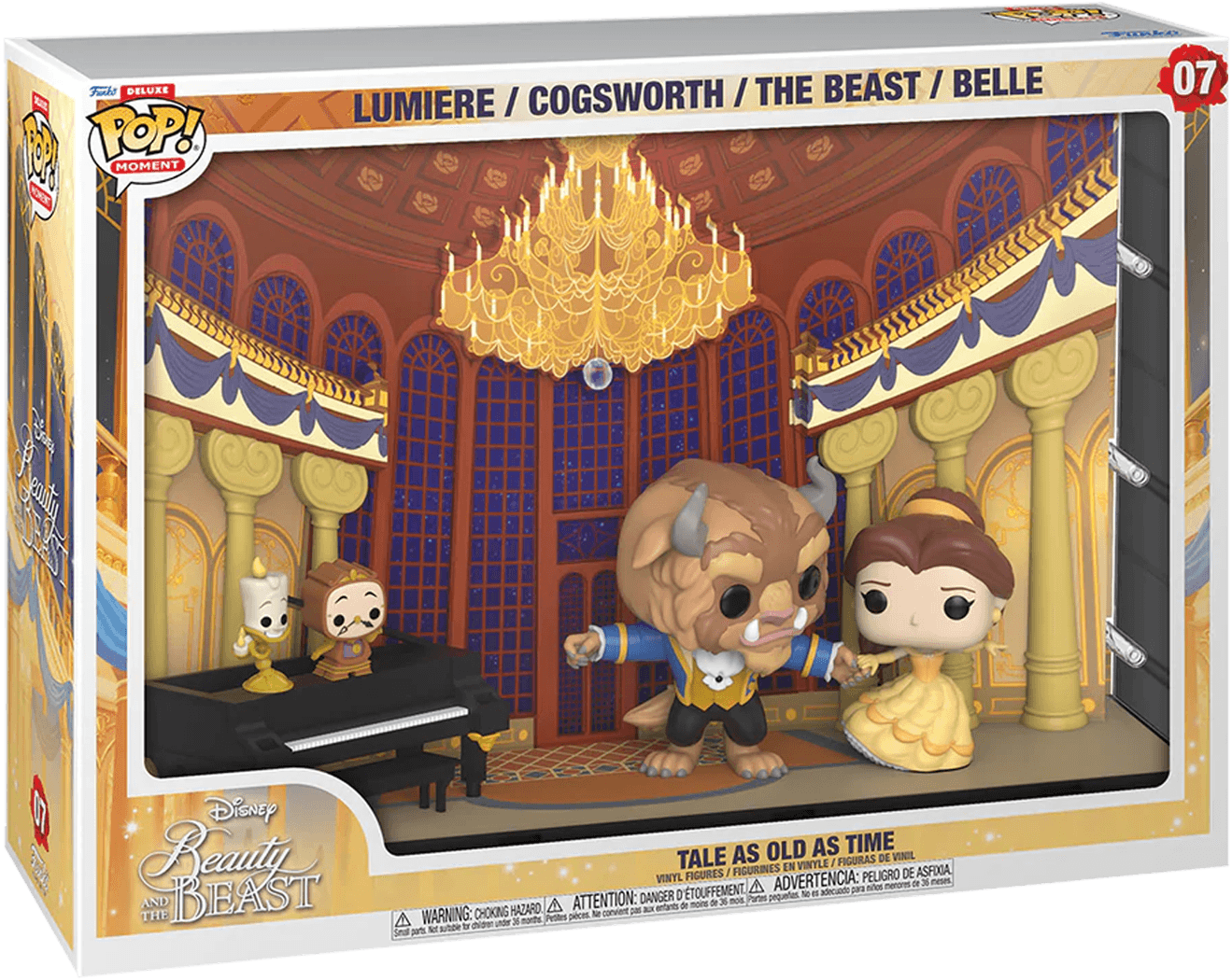 FUN70261 Beauty and the Beast (1991) - Tale As Old As Time Pop! Moment Deluxe - Funko - Titan Pop Culture