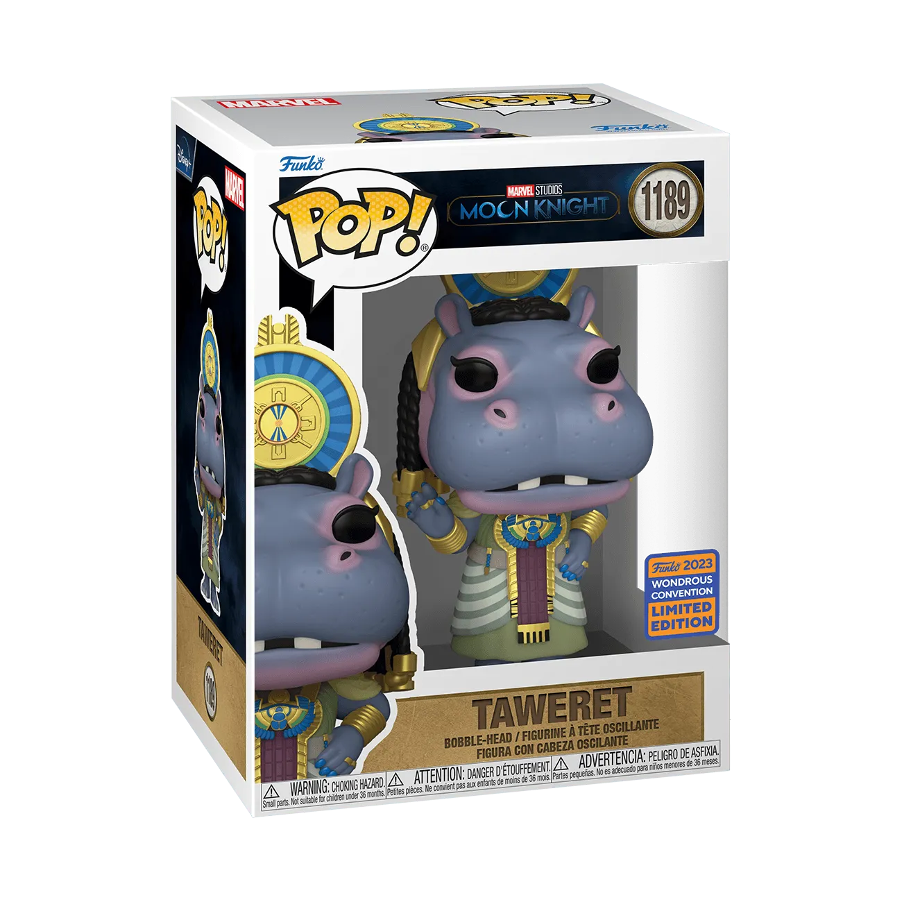 FUN70274 Moon Knight (TV) - Tawaret WC Exclusive Pop! [RS] - Funko - Titan Pop Culture